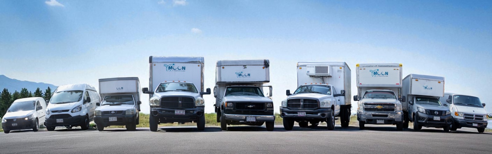 Flota de camiones MOON